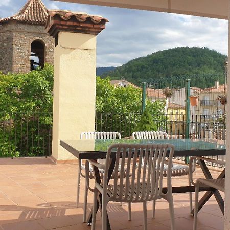 Casa Lola - Terraza Panoramica En El Centro Del Pueblo Daire Sant Joan de les Abadesses Dış mekan fotoğraf