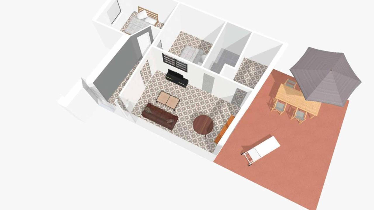 Casa Lola - Terraza Panoramica En El Centro Del Pueblo Daire Sant Joan de les Abadesses Dış mekan fotoğraf